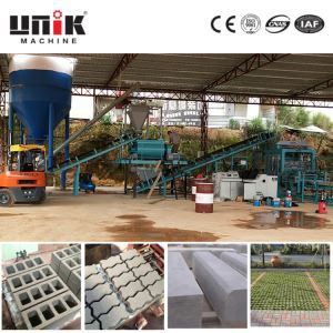 Linea di produzione di blocchi di cemento